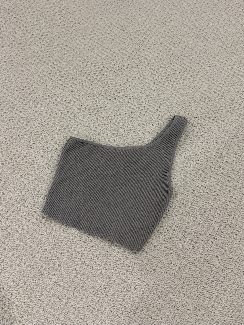 Aritzia Cropped Babaton One Shoulder Top